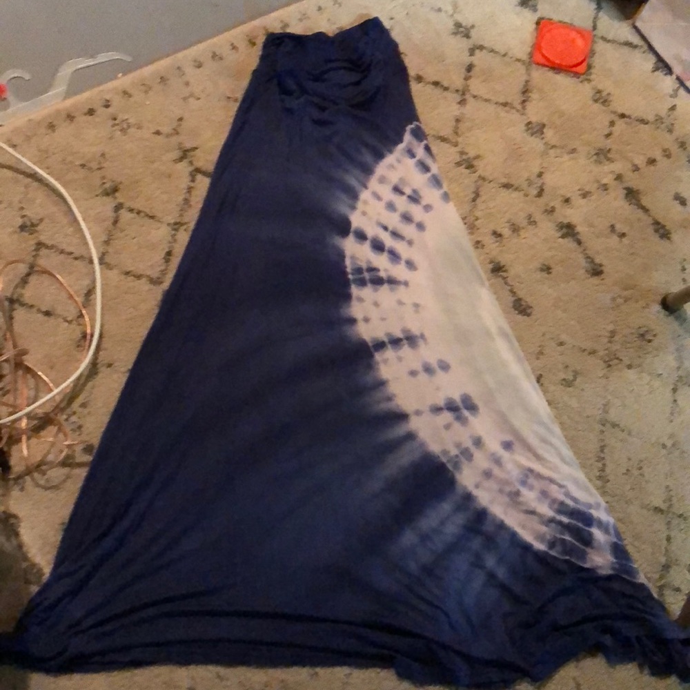 Tye dye maxi skirt extra small/ small